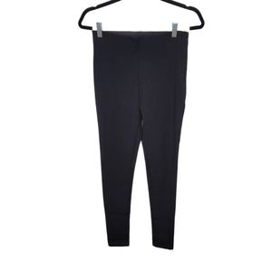 NEW Ann Taylor The Side Zip Black Leggings